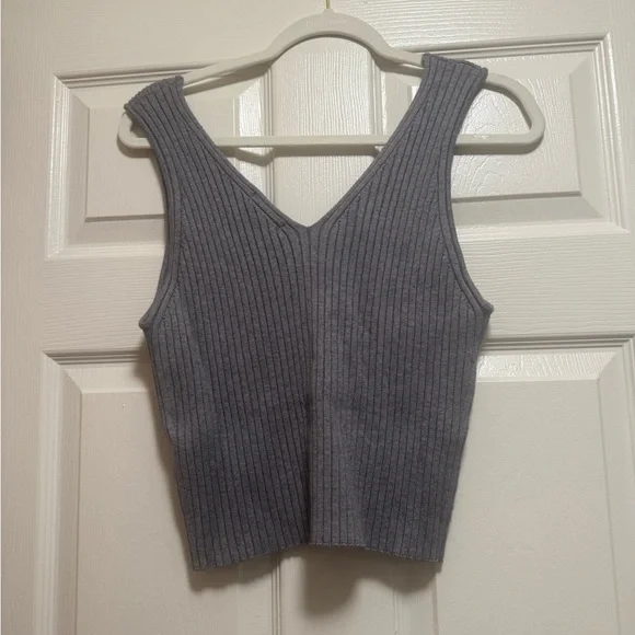 Quince Eco Knit Cropped Sweater Tank - Picture 11 of 15